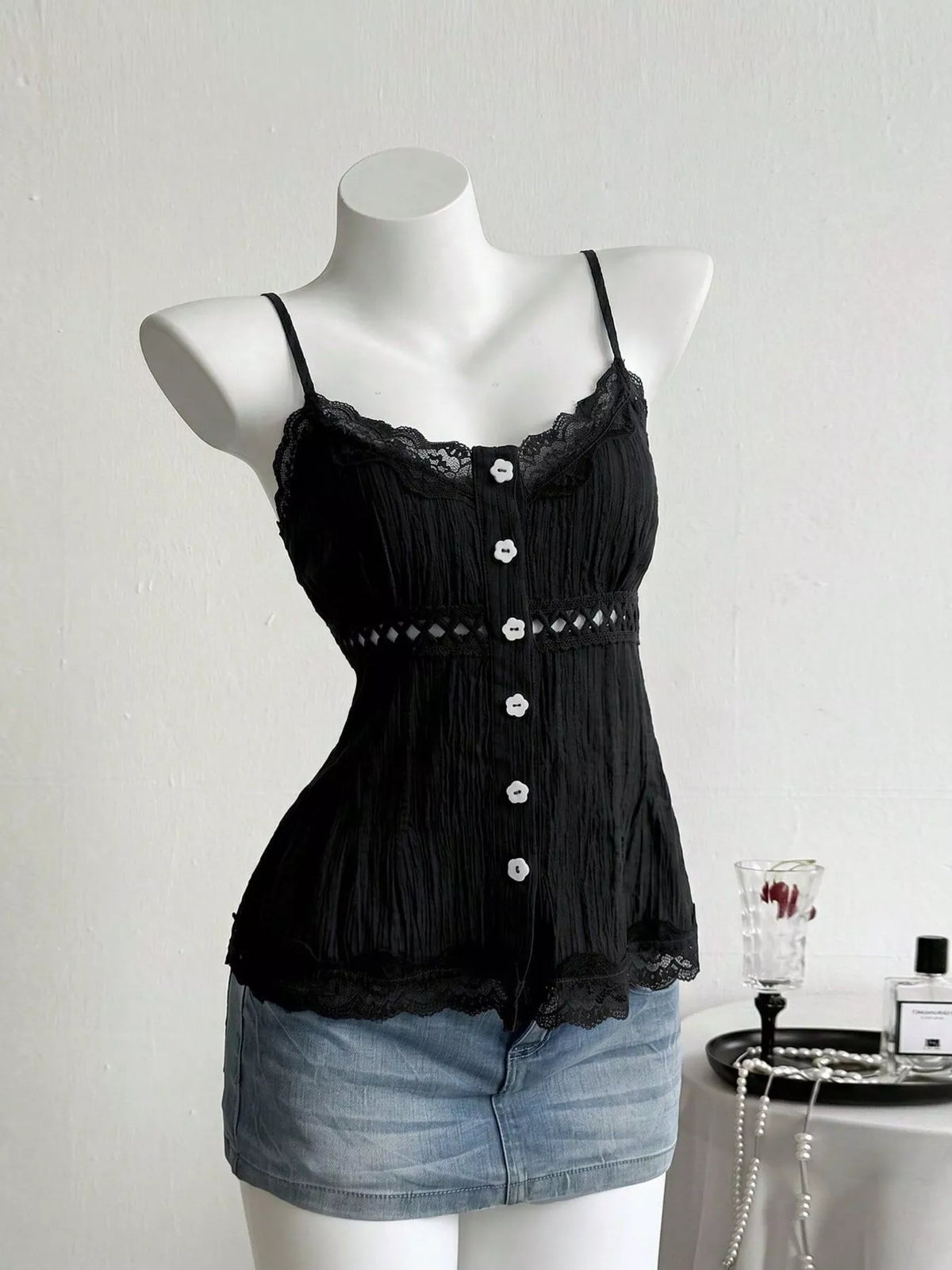 Lace Trim Cami