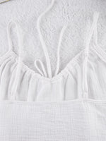 Tie Front Relaxed Fit Cami and Shorts Set