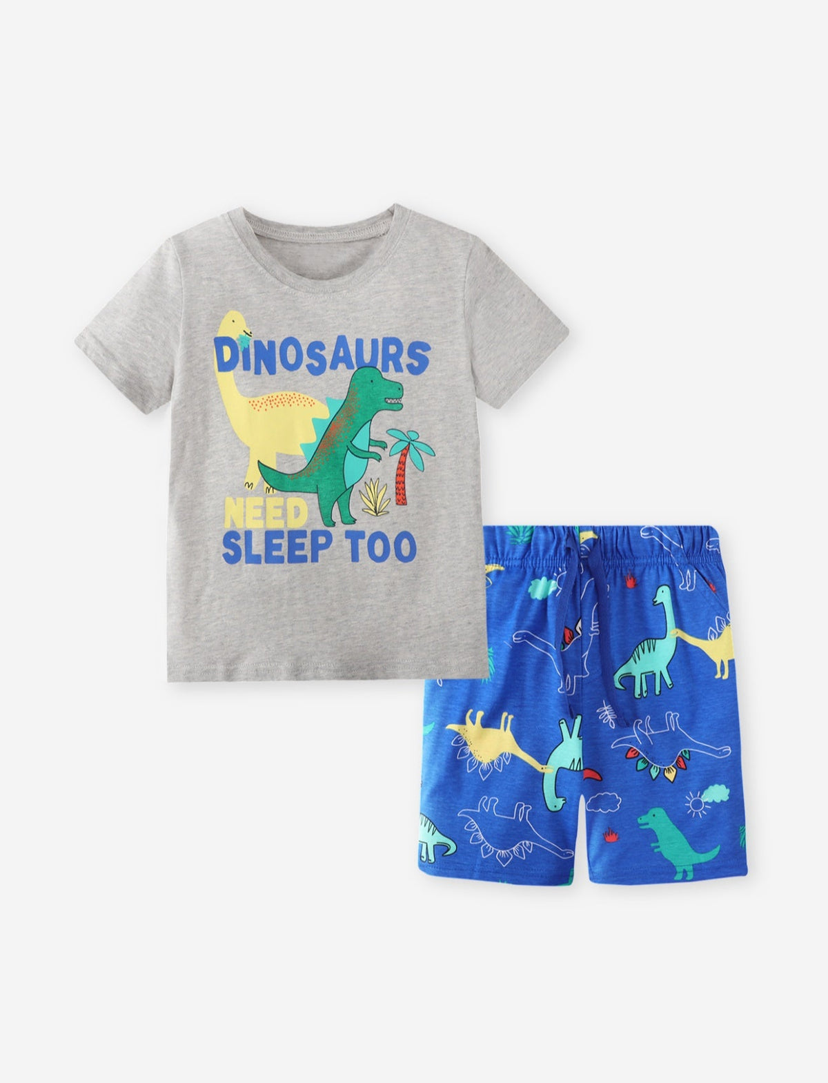 Children's Graphic Short Sleeve Tee and Shorts Set