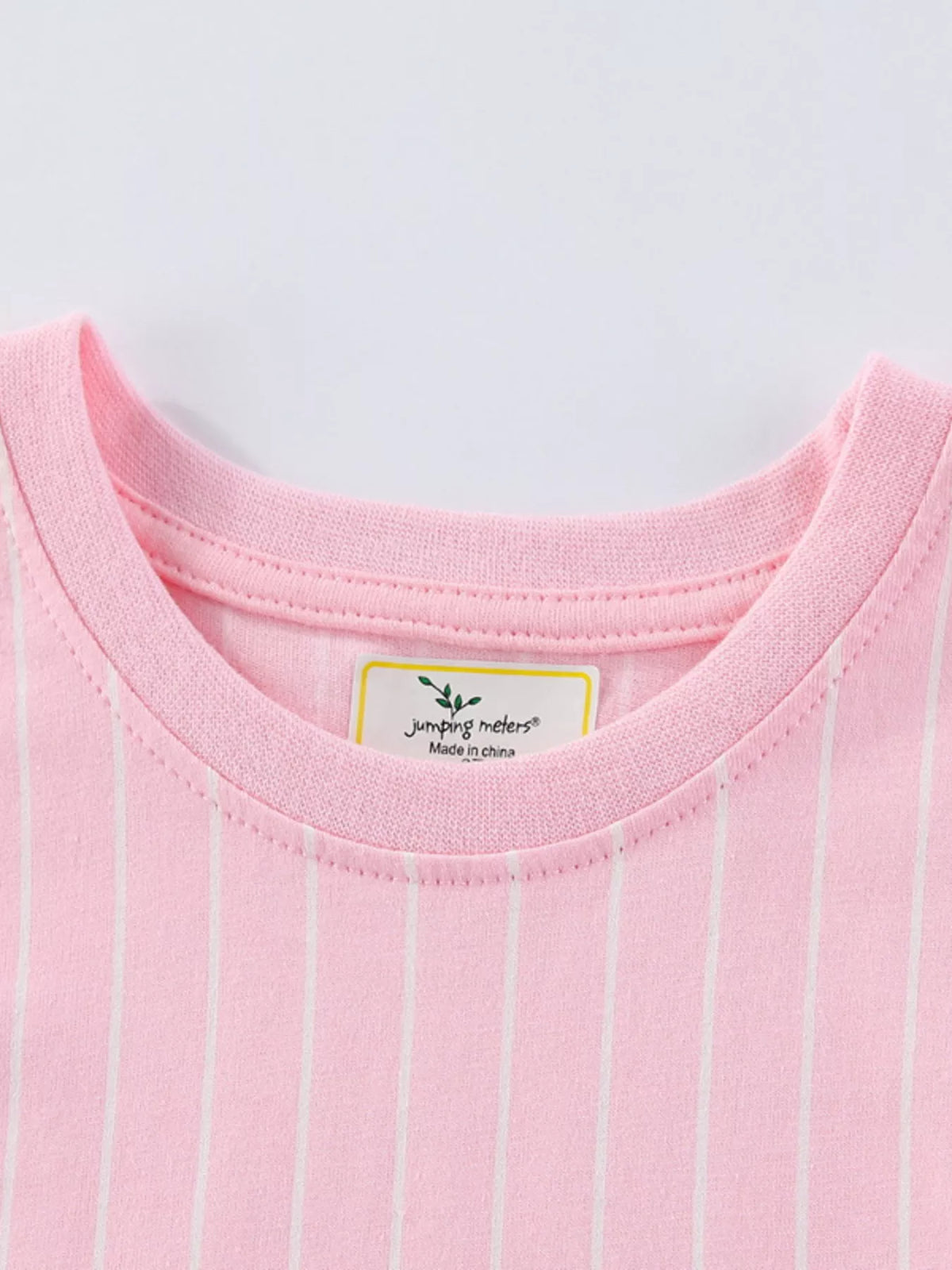 Children's Striped Unicorn Short Sleeve Dress