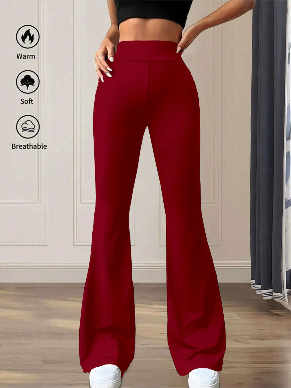 High Waist Flare Pants