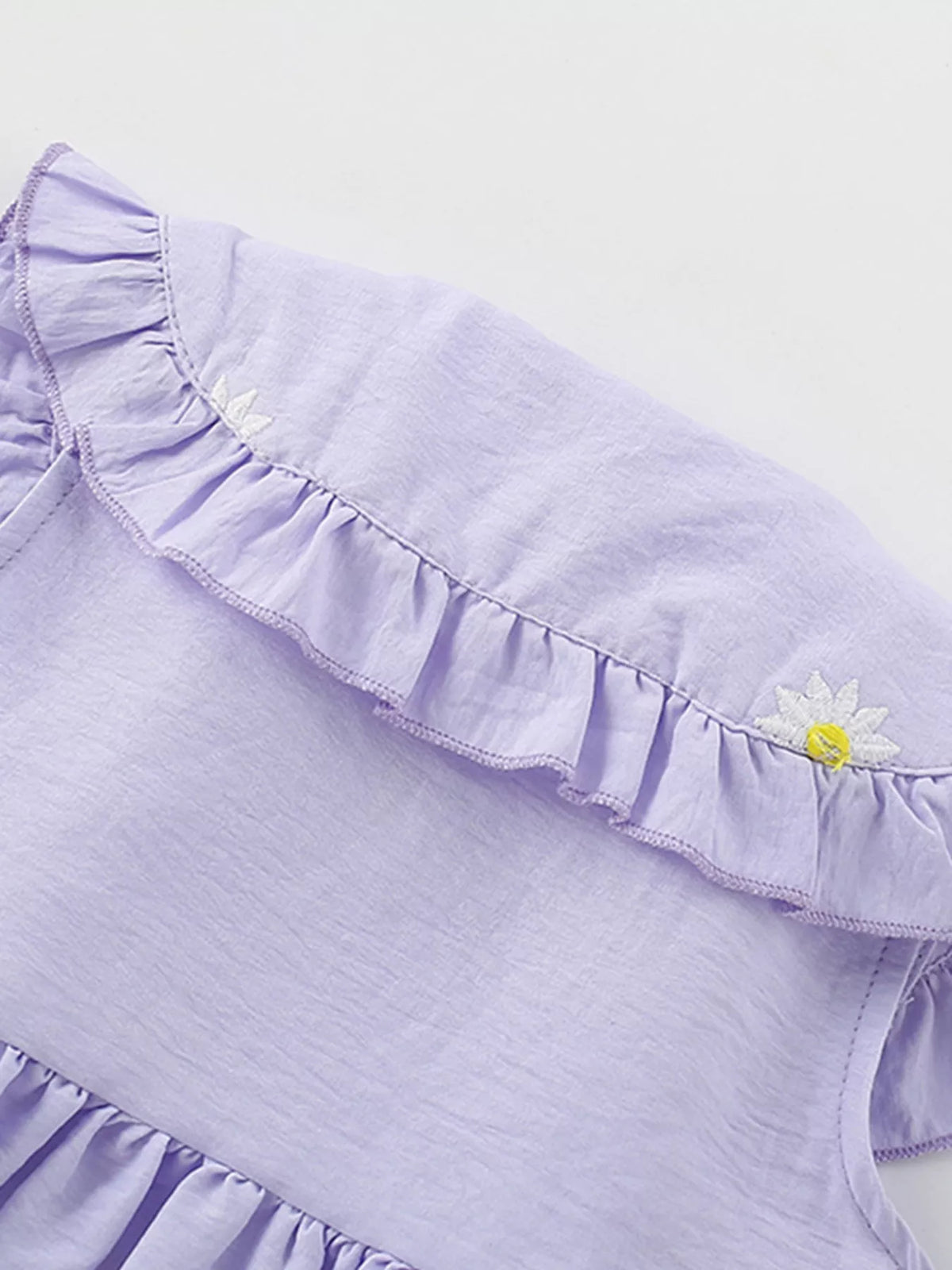 Children's Daisy Peter Pan Collar Sleeveless Dress