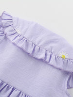 Children's Daisy Peter Pan Collar Sleeveless Dress