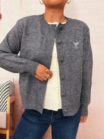 Button-Up Long Sleeve Cardigan