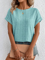 Round Neck Short Sleeve T-Shirt