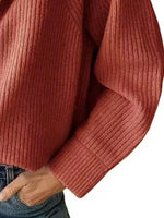 Half-Zip Long Sleeve Sweater