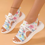 Tie-Dye Breathable Mesh Sandals