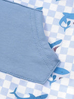 Children‘s Shark Hoodie & Shorts Set