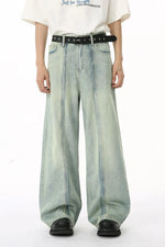 Wide Leg Jeans with Pockets