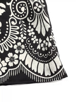 Color Block Floral Print Cami Dress
