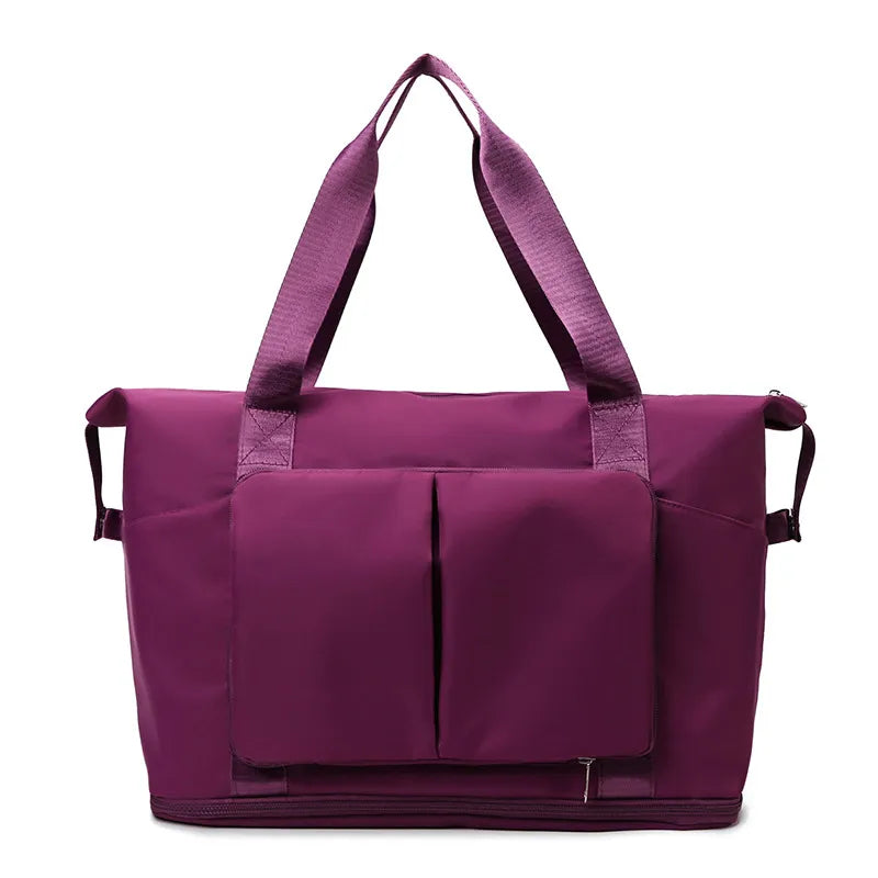 Oxford Cloth Multi Pocket Travel Bag