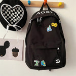 Letter Casual Backpack Bag