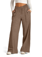 Wide Leg Drawstring Pants
