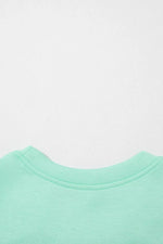 Drawstring Elastic Waistband Solid Color Two Piece Casual Set