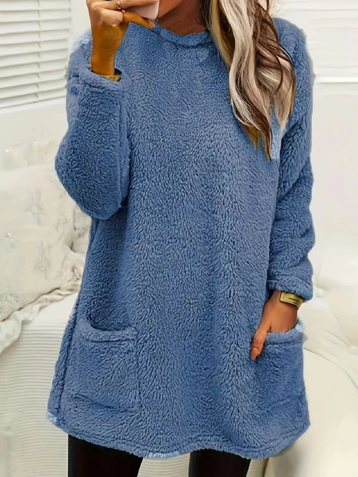 Fleece Long Sleeve Sweatshirt