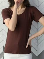 Round Neck Short Sleeve T-Shirt