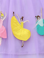 Children's Ballet Dancer Embroidered Tulle Dress