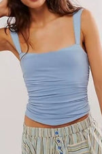 Square Neck Wide Strap Cami