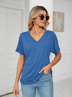 V-Neck Short Sleeve T-Shirt