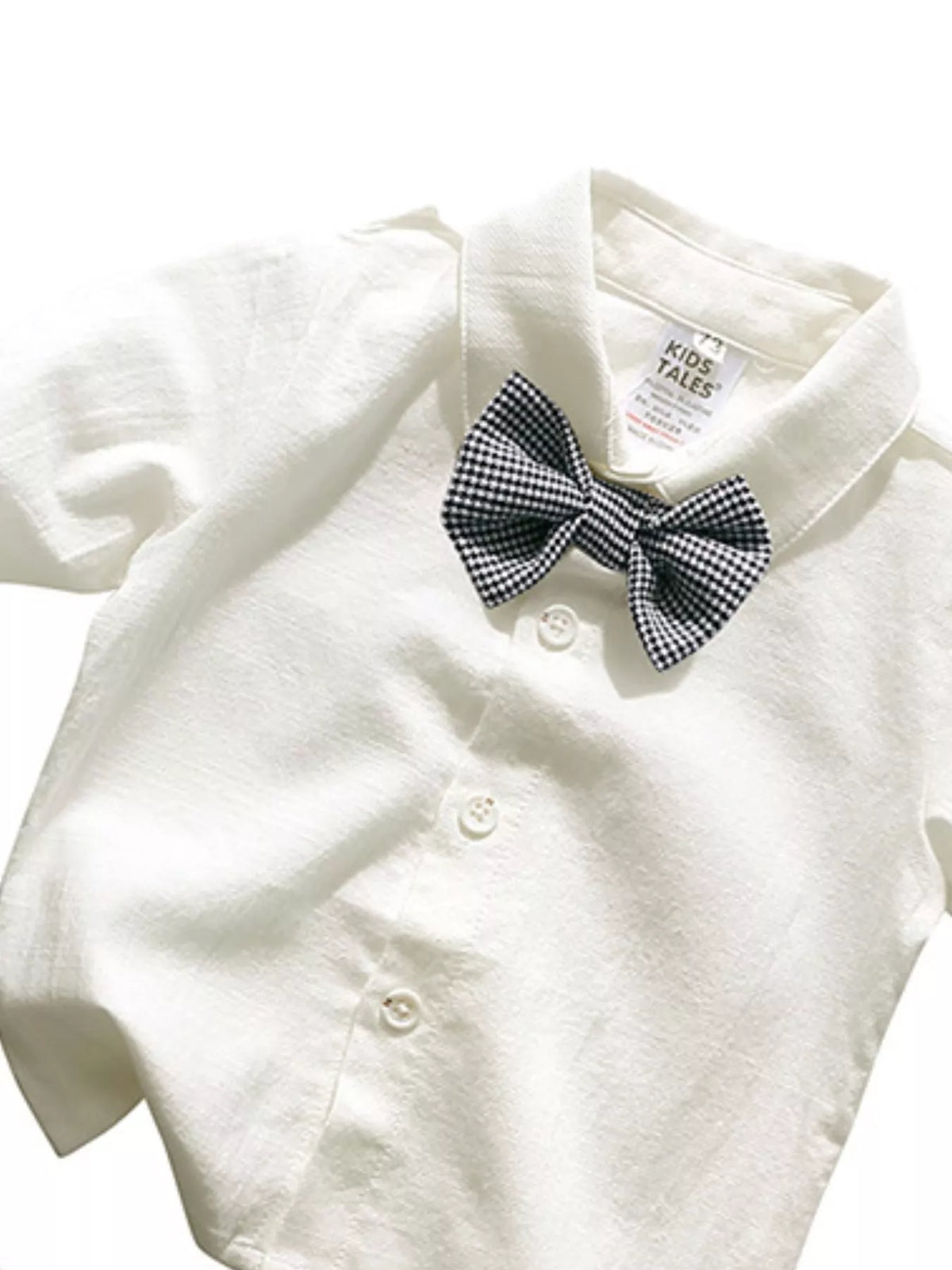 Children's Button Up Shirt and Overall Set