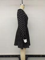 Polka Dot Peter Pan Collar Dress