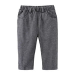 Children's Striped Vest and Pants Suit Set