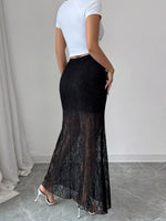Lace Maxi Skirt