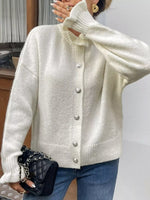 Button-Down Long Sleeve Cardigan
