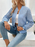 Zip Up Long Sleeve Jacket
