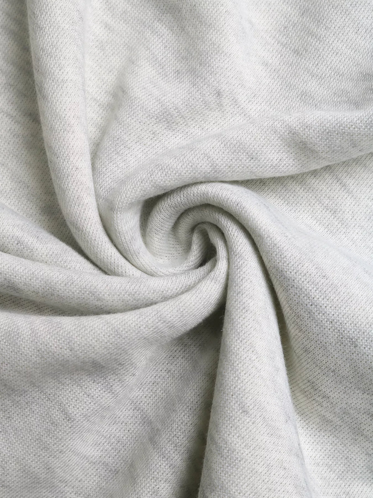 Contrast Trim Drawstring Hoodie with Kangaroo Pocket