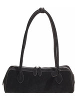 Solid Color Shoulder Bag