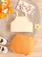 Children's Letter Cami and Shorts Set