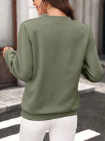 Textured Quarter-Zip Sweatshirt