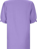 Full Size Lace Detail V-Neck Blouse Plus Size