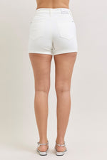 Judy Blue Full Size High-Waisted Slim Short Plus Size