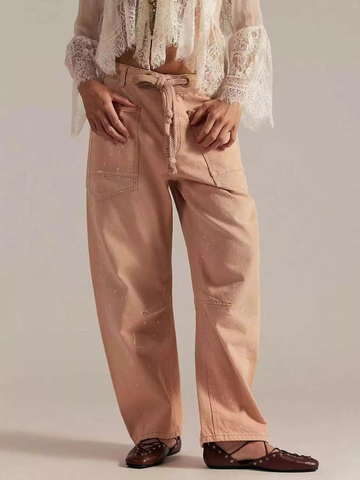 Washed Relaxed Fit Jeans