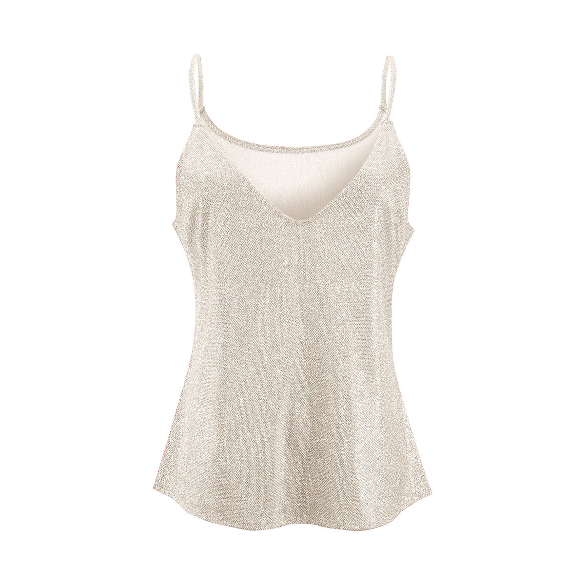 Sequin V-Neck Cami