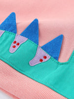 Children's Dinosaur Crew Neck Long Sleeve T-Shirt