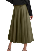 Tulle A-Line Midi Skirt
