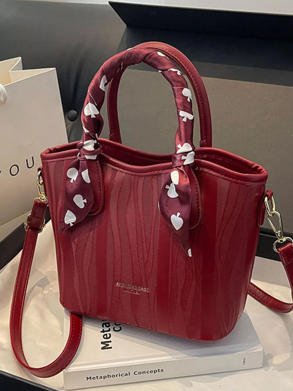 Top Handle Crossbody Bag