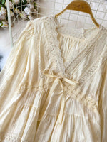 Lace Detail V-Neck Blouse