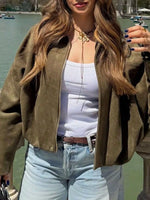Zip Up Oversized Jacket