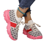 Lace Up Platform Sneakers