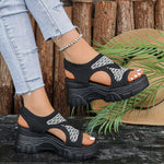 Open Toe Platform Sandals