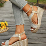 Open Toe Wedge Sandals