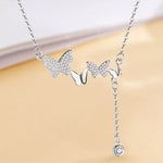 925 Sterling Silver Butterfly Necklace