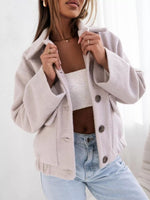 Button-Down Long Sleeve Outerwear
