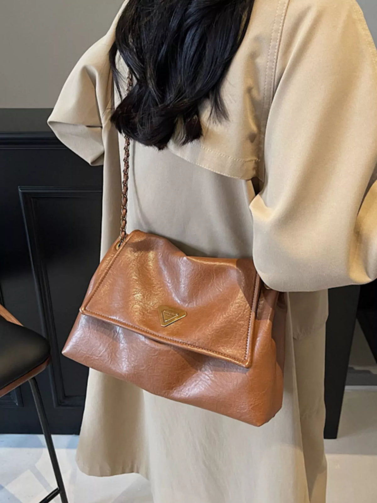 Flap Chain Shoulder Bag