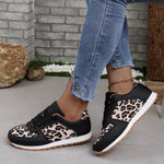 Leopard Print Casual Sneakers