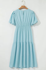 Round Neck Half Sleeve Dress